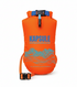Neon orange Kai 20L swim buoy for open water safety
